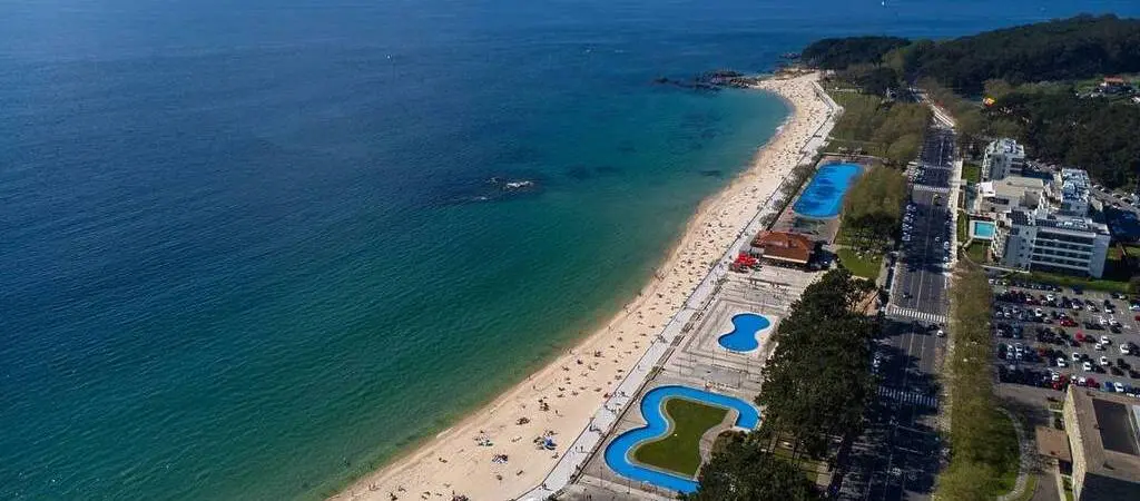 Playa de Samil en Vigo