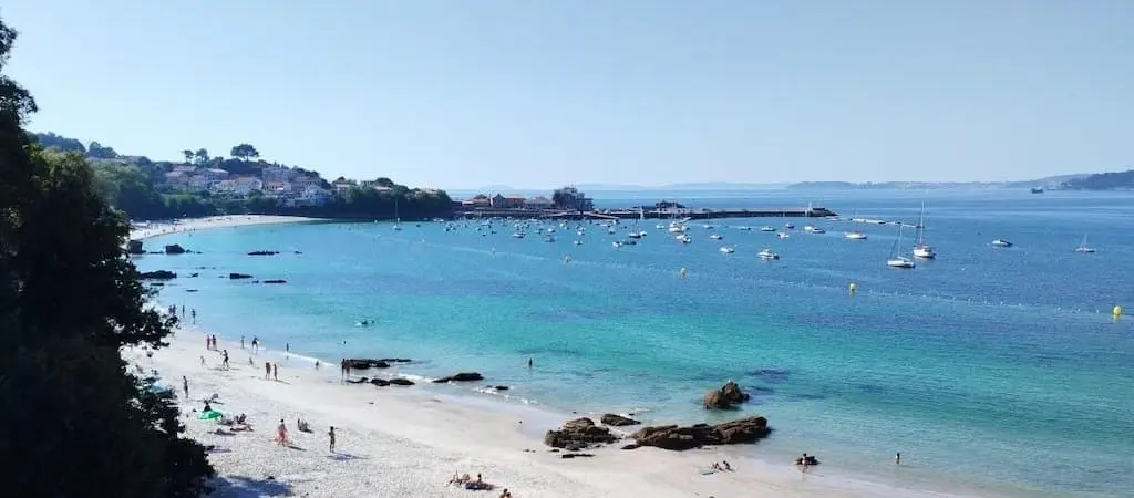 Playa de Aguete en Marin