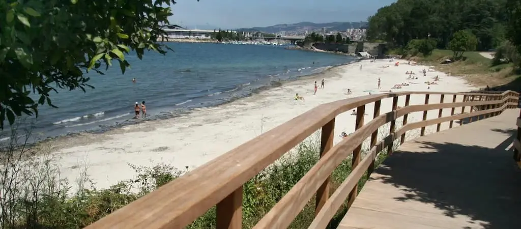 Playa de Alcabre o Carril en Vigo