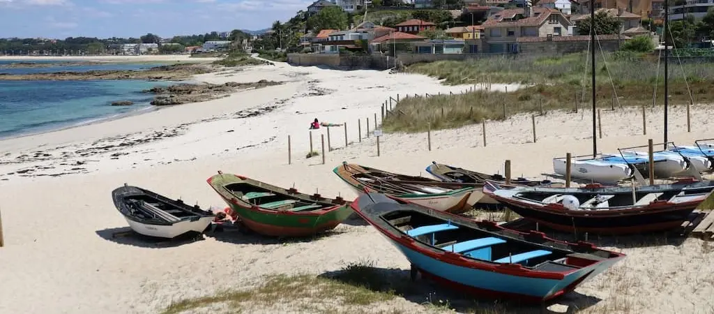 Playa de Fontaíña o la sirenita en Vigo