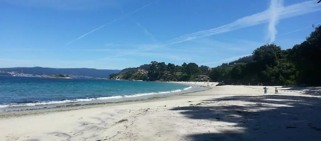 Playa de Lapaman en Bueu