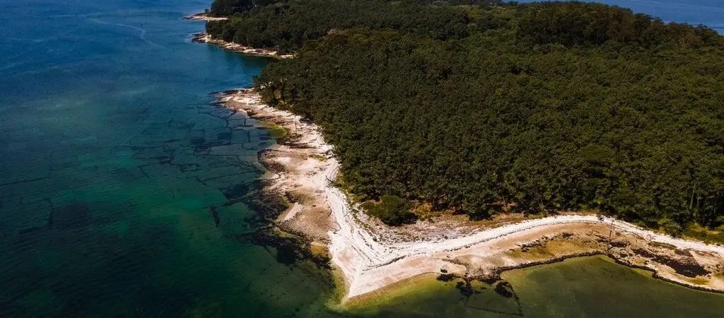 Playa de Cortegada en la Isla de Cortegada- Cómo llegar, servicios y el tiempo
