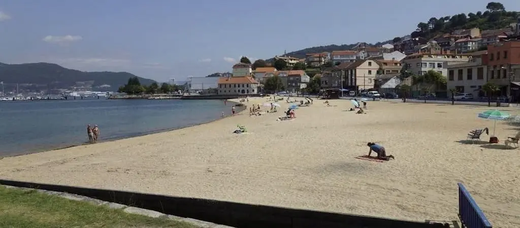 Playa de Arealonga en Redondela