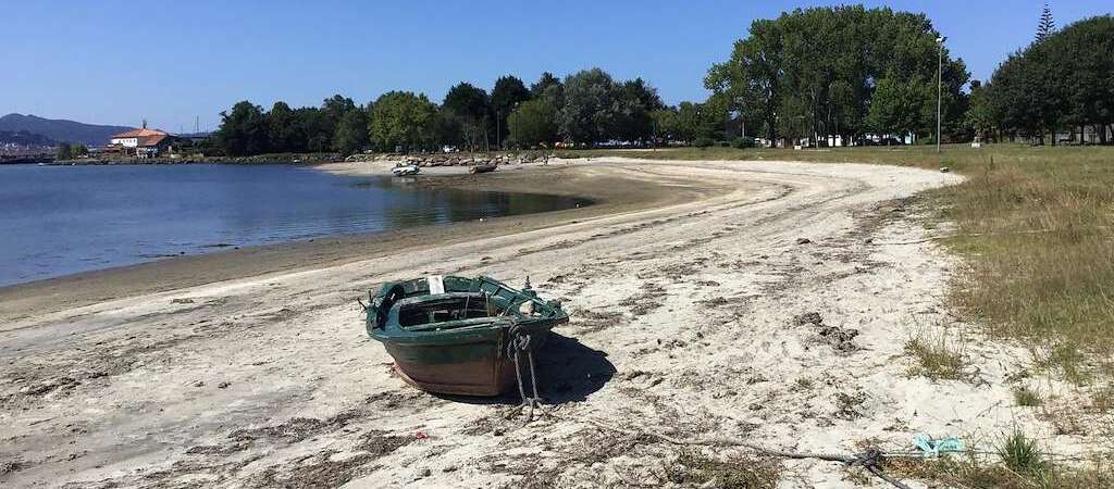 Playa de Meira en Moaña