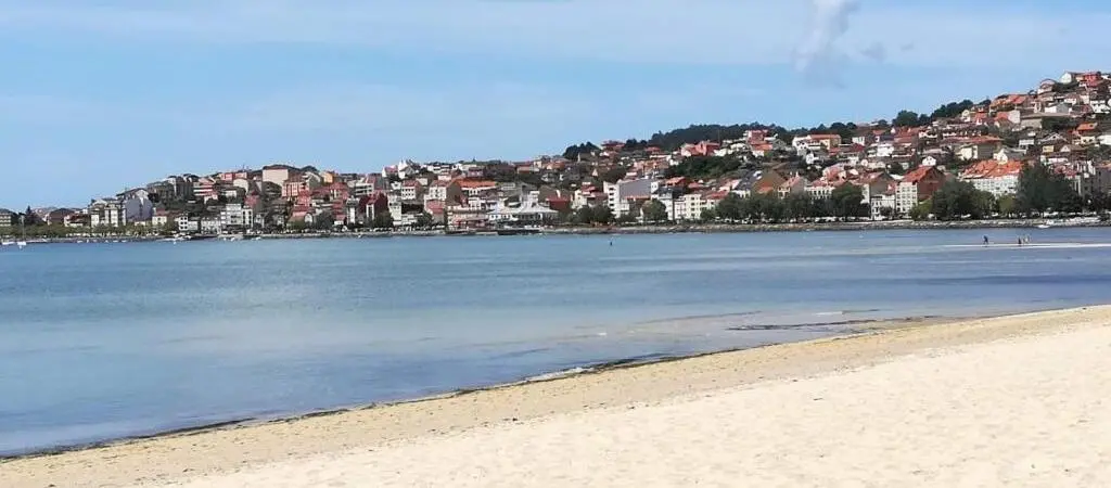Praia da Xunqueira en Moaña