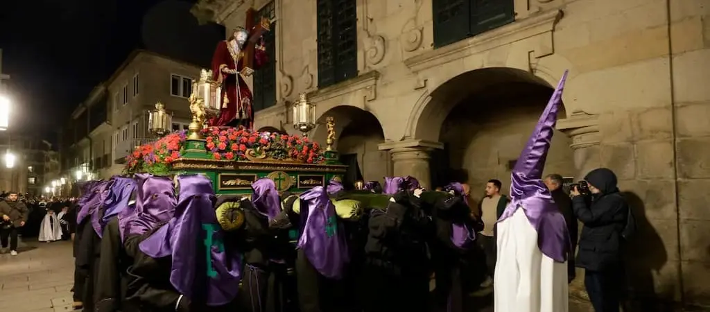 Programa de procesiones Semana Santa en Pontevedra