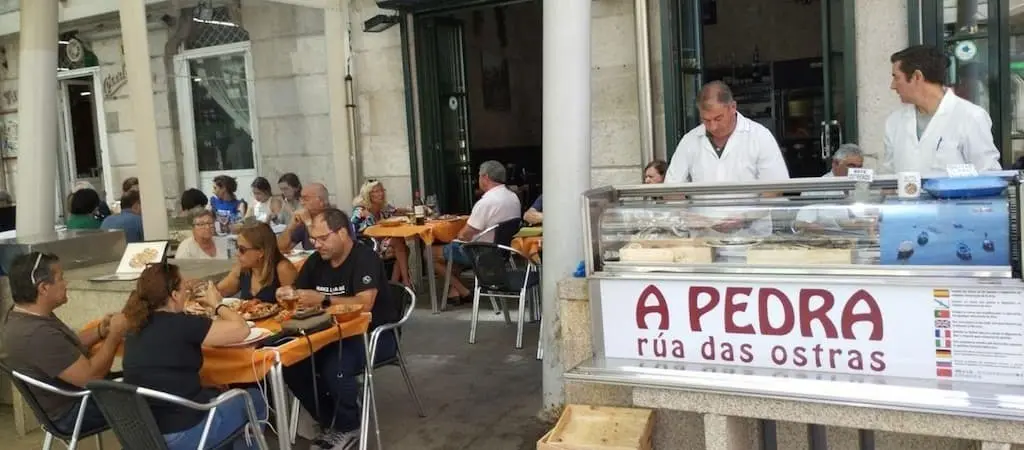 Rua das ostras casco vello de Vigo